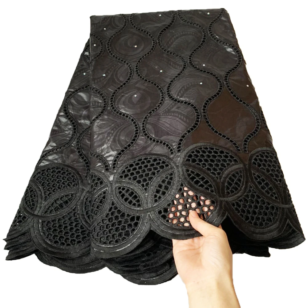 Синий Базен riche ткань с бисером африканские ткани жаккардовая морская парча