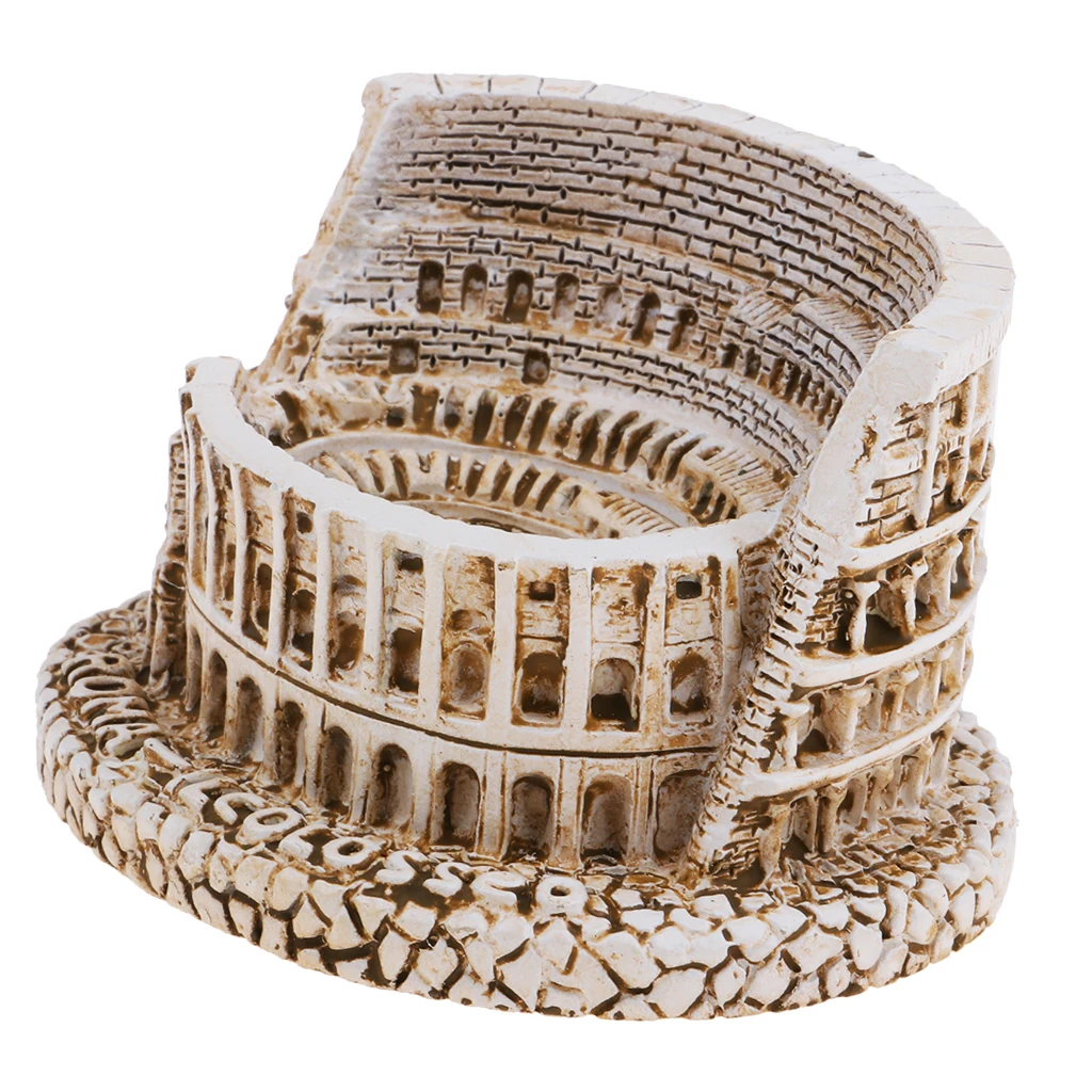 Модель римского колоссея из смолы игрушка для песочного стола диоформат