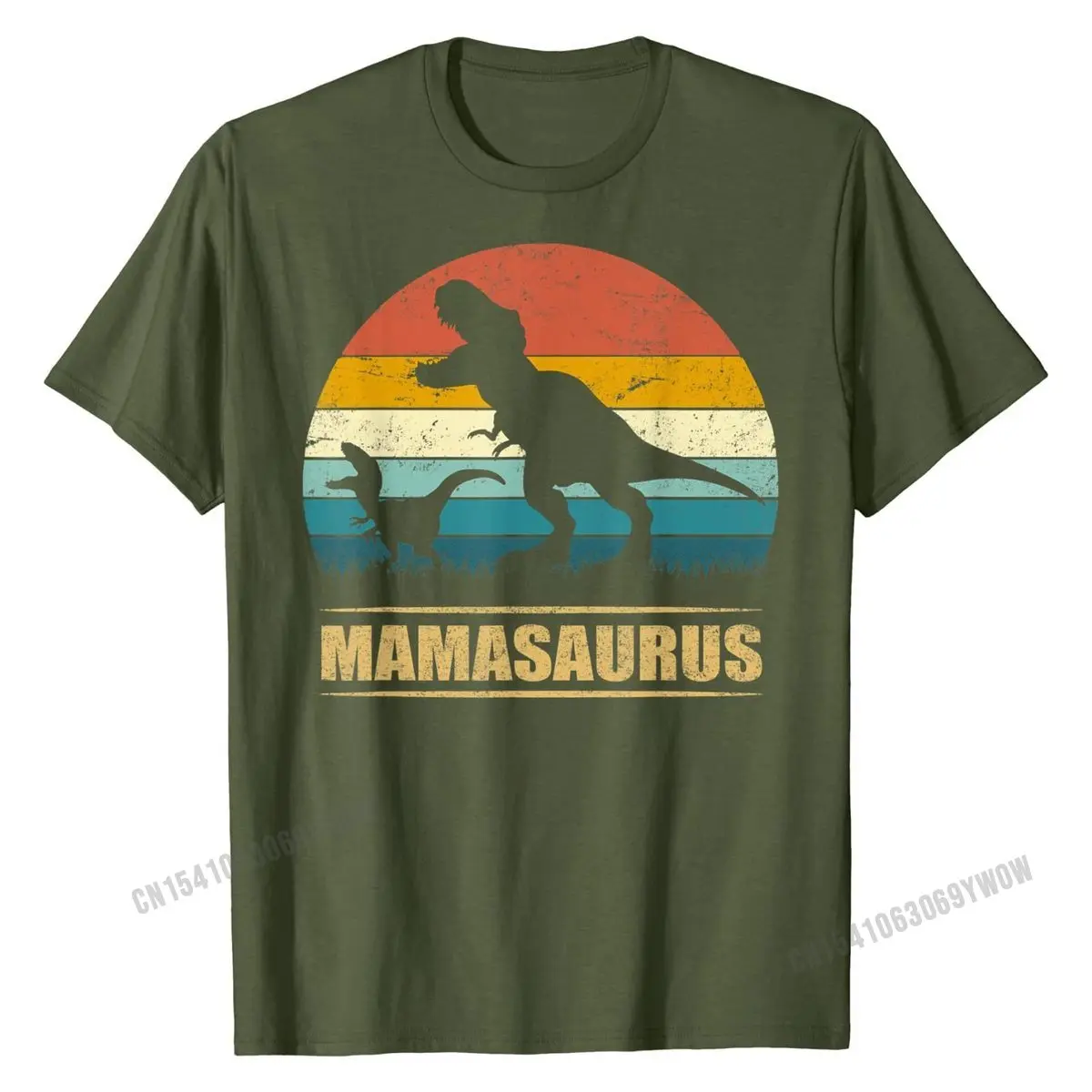 Футболка Mamasaurus с динозавром Рексом забавный подарок на день матери Хлопковая