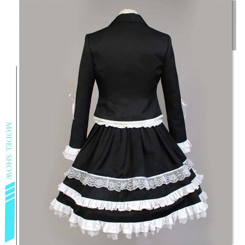 

Anime Danganronpa Dangan Ronpa Celestia Ludenberg Cosplay Costume Fancy Japanese School Uniform Halloween Costumes Cosplay Wig