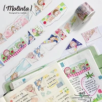 1pcslot diy japanese paper decorative adhesive tape lovely series washi tapemasking tape stickers