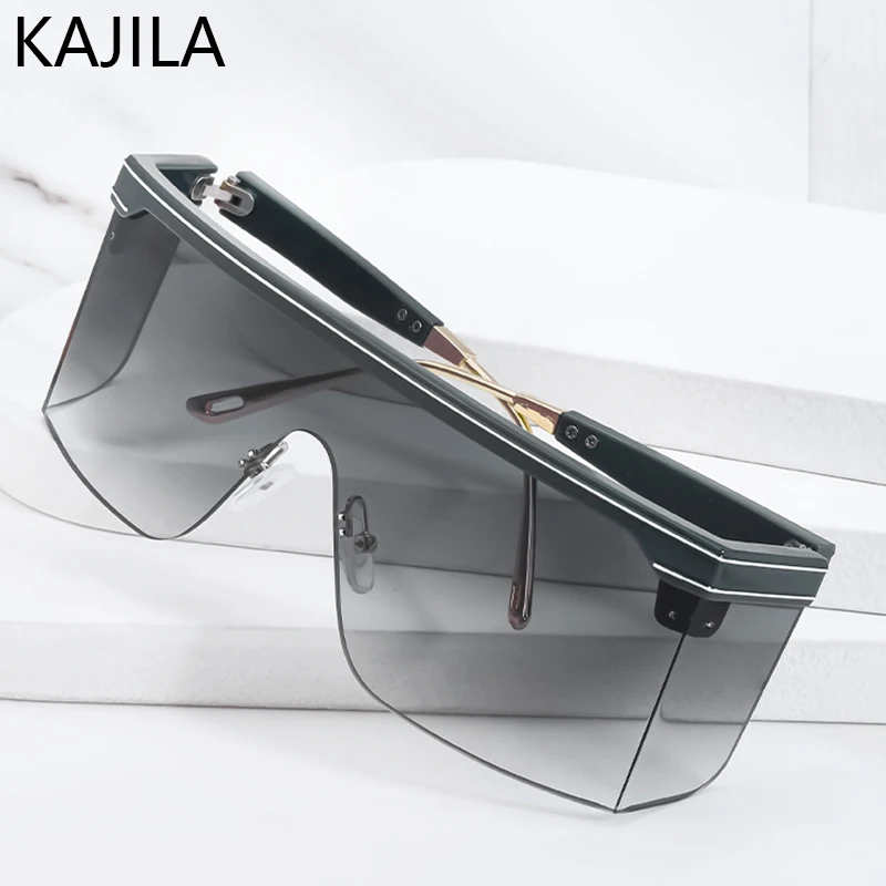 

Oversized Sunglasses Women Big Frame 2021 Luxury Brand Windproof Sun Glasses For Men With A Box Shield Sunglass Oculos De Sol