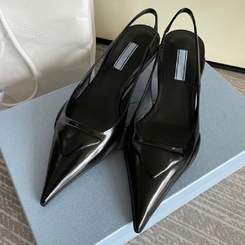 

Prowow Pink Woman Shoes Pointed Toe Sexy Woman Leather High Heel Designer Pumps Decorations Party Dress Heels Buckle