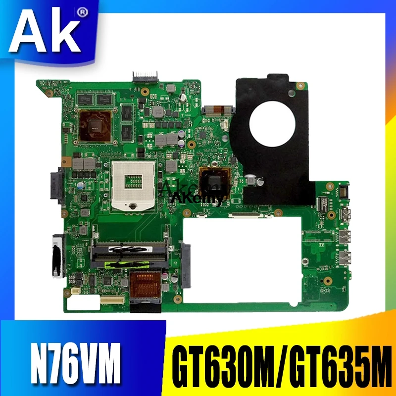 AK N76VM материнская плата для ноутбука ASUS N76VZ N76VJ N76V тест оригинальная GT630M/GT635M |