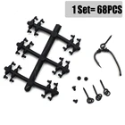 1 комплект = 68 шт. кольцевые ограничители для карпа 48 шт. с 20 шт. шуруп для приманки для карпа набор снастей для ловли карпа