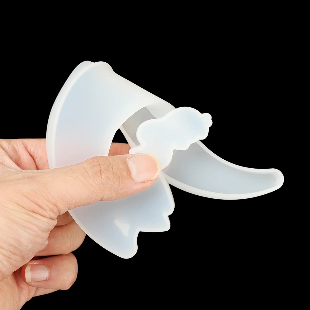 1 шт. силиконовая форма для девочек с Луной хвостами Волками кошками эпоксидной