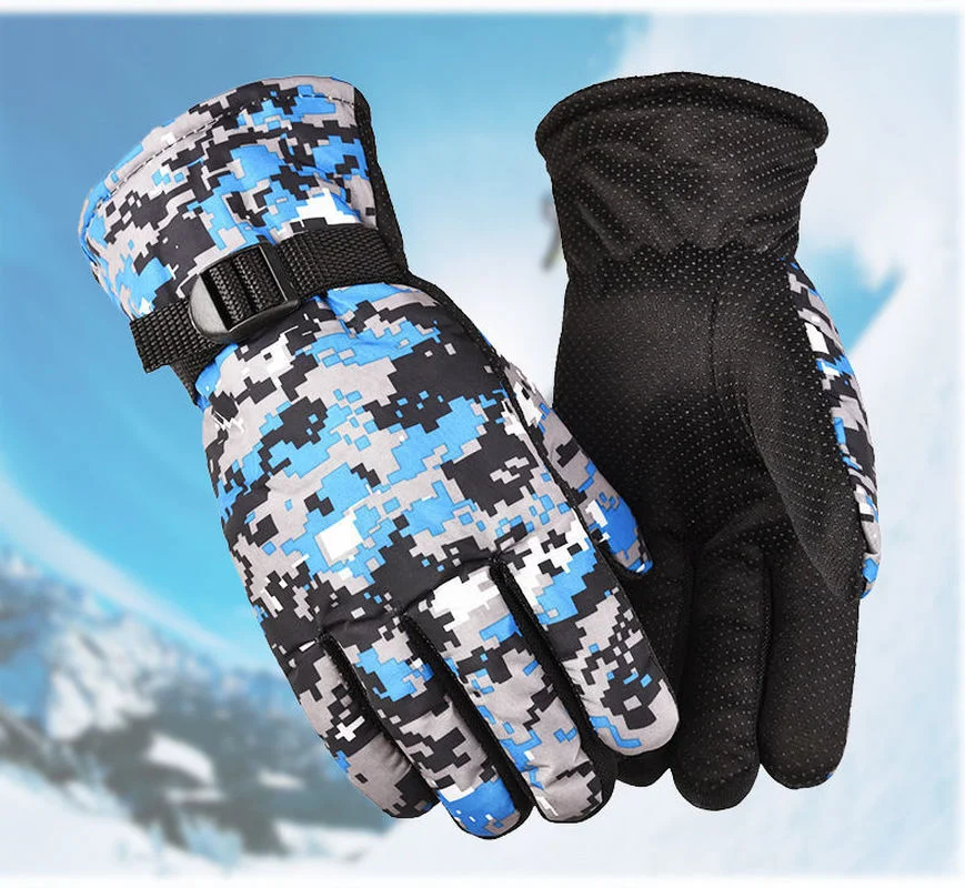 

Winter Men Women Camouflage Skiing Gloves Ultralight Waterproof Winter Warm Snowboard Gloves Motorcycle Riding Waterproof Gloves