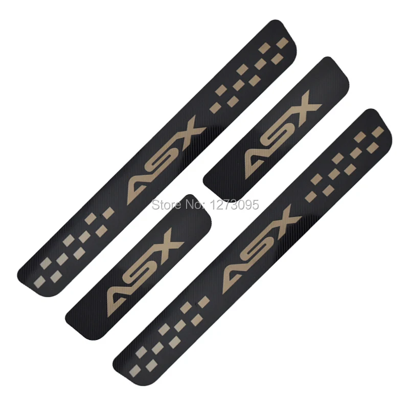 

For Mitsubishi ASX 2018 2019 2020 Accessories Stainless Door Sill Kick Scuff Plate Protectors Trim Guard Cover Pedal Car Styling