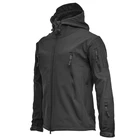 Мужская тактическая ветрозащитная куртка V5.0, водонепроницаемая, с мягкой оболочкой, в стиле милитари