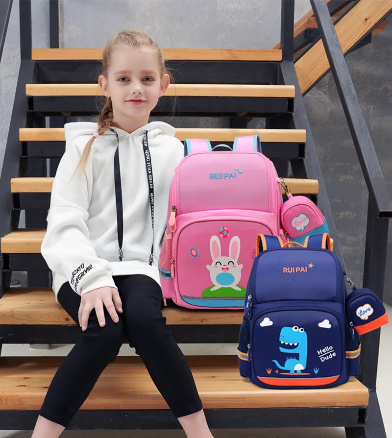 Kids School Bags Preschool Backpacks for Girls Boys Cute Dinosaur Prints Kindergarten bag Primary School Backpack 2 sizes