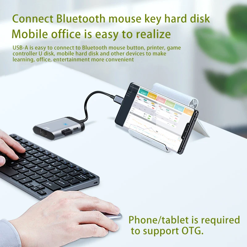 new 4k usb c to rj45vgadphdmi compatiblemini dp cable type c to hdmi thunderbolt 3 adapter for macbook pro 4k uhd usb c free global shipping