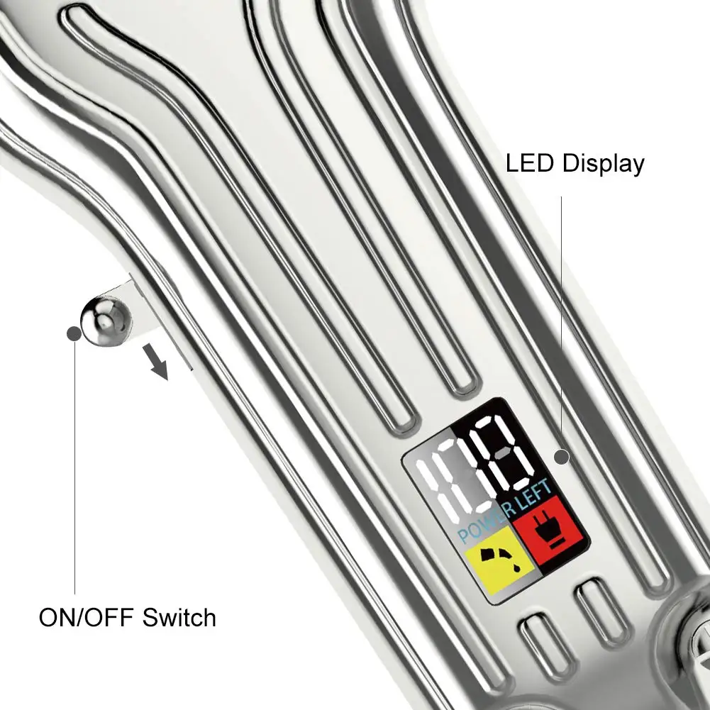 Металлический корпус беспроводные мощная электрическая машинка для стрижки