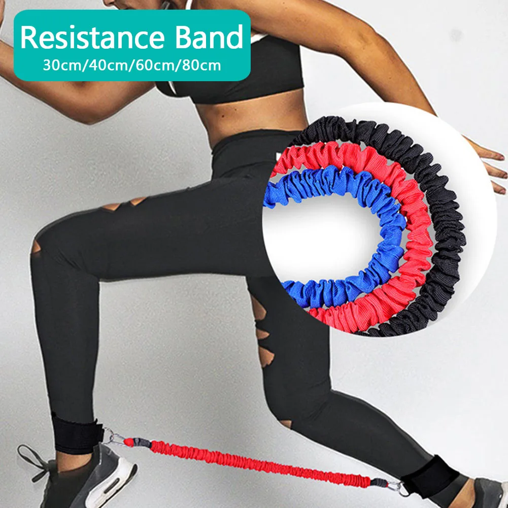 Спортивный пояс с сопротивлением тренировочный для тренировки прыжков ног