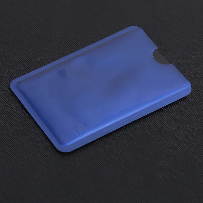 

20pcs Anti-Scan Card Sleeve Credit RFID Card Protector Aluminum Foil Portable Bank Card Holder