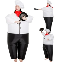 adult hotel publicity activities funny cartoon doll inflatable clothing atmosphere props air model chef fancy dress suit
