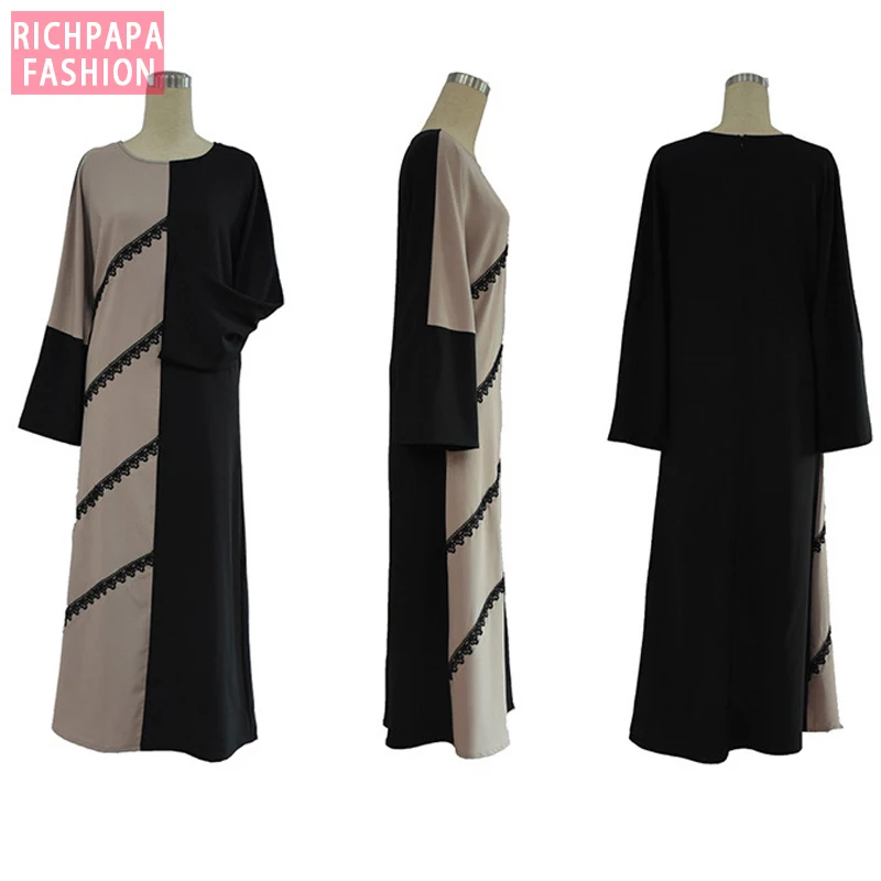 Открытое кимоно абая из Дубая Бангладеш исламский хиджаб мусульманское платье