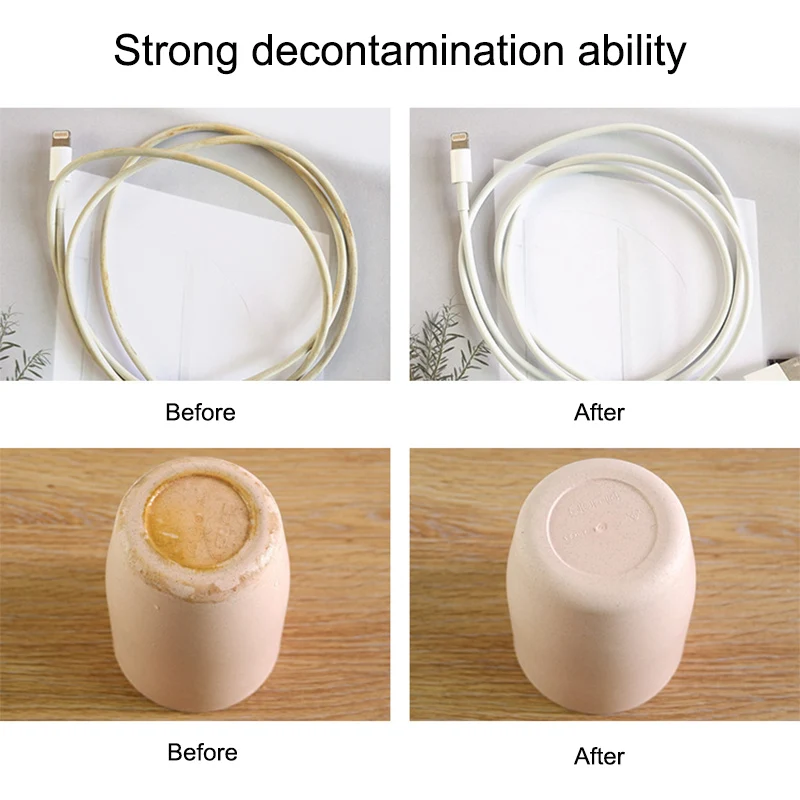 

Fashion 30PCS/Lot Compressed High Density Nano Sponge Magic Sponge 100x60x20mm Multi-functional Cleaning Tools