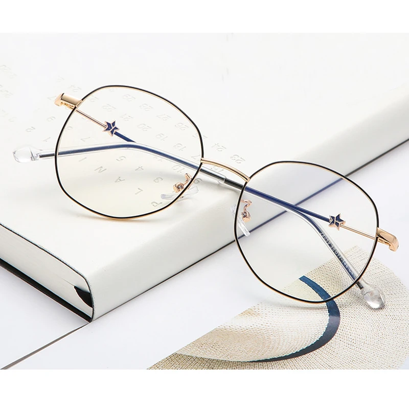 Модные женские очки для чтения лупа при дальнозоркости пятиконечная звезда 0 + 1 ~ 4