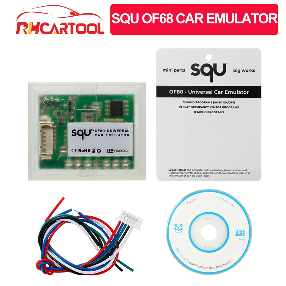 Универсальный диагностический инструмент OBD2 SQU OF80 для VW Hitachi EDC16 BMW EWS Citroen Mercedes IMMO