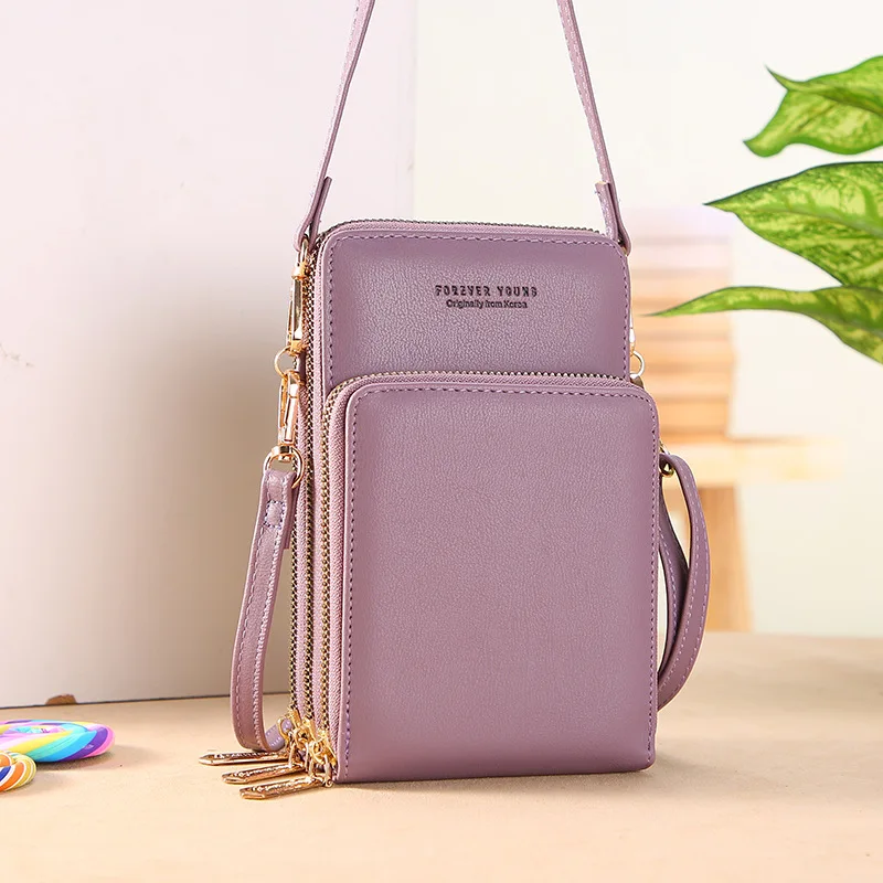 Crossbody Cell Phone Shoulder Bag Cellphone Bag Daily Use Card Holder Summer Shoulder Bag For Women Messenger Purse Lady Wallet