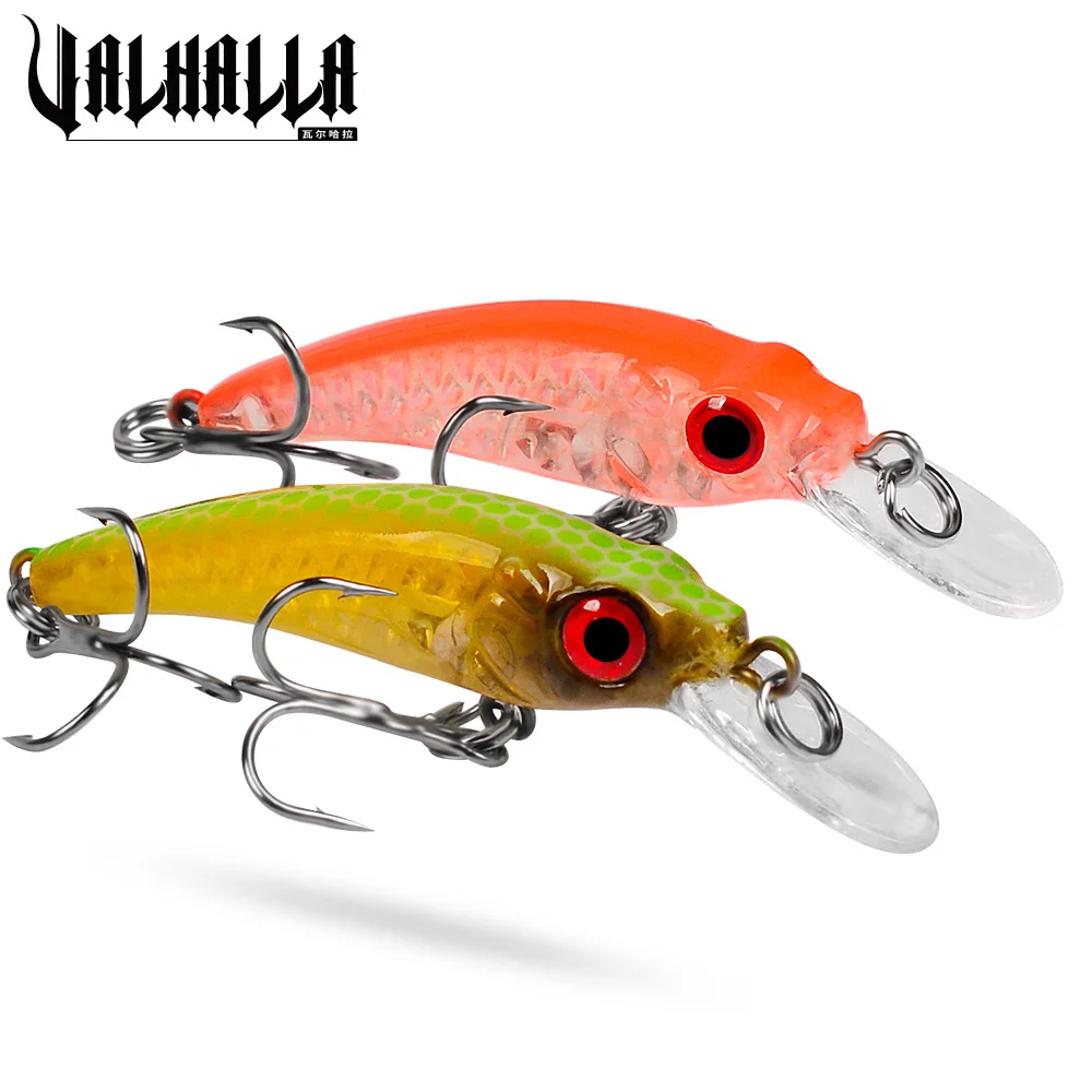 

VALHALLA 1PC Minnow Fishing Lure 6CM 3.5G Pesca Tackle Sinking Wobbler Tackle Crankbait Artificial Japan Hard Bait Swimbait