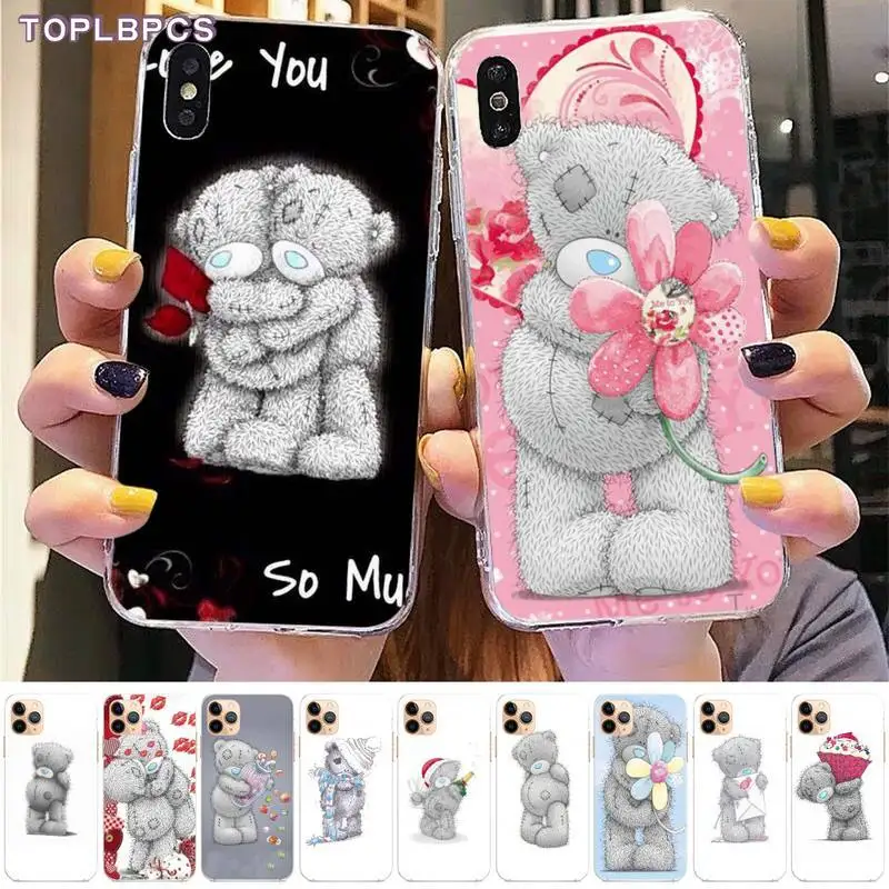 Милый мягкий резиновый чехол TOPLBPCS для телефона iPhone 8 7 6 6S Plus X 5S SE 2020 XR 11 12 pro XS MAX |