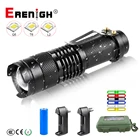 Светодиодный фонарь, масштабируемый, 2000 лм, Q5, 3 режима, 14500, T6, L2, 5 режимов, 18650, регулируемый фокус, водонепроницаемый, для улицы