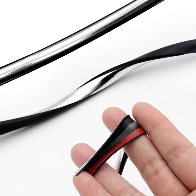 Резиновая защита от царапин на кромке двери автомобиля клейкие ленты молдинги