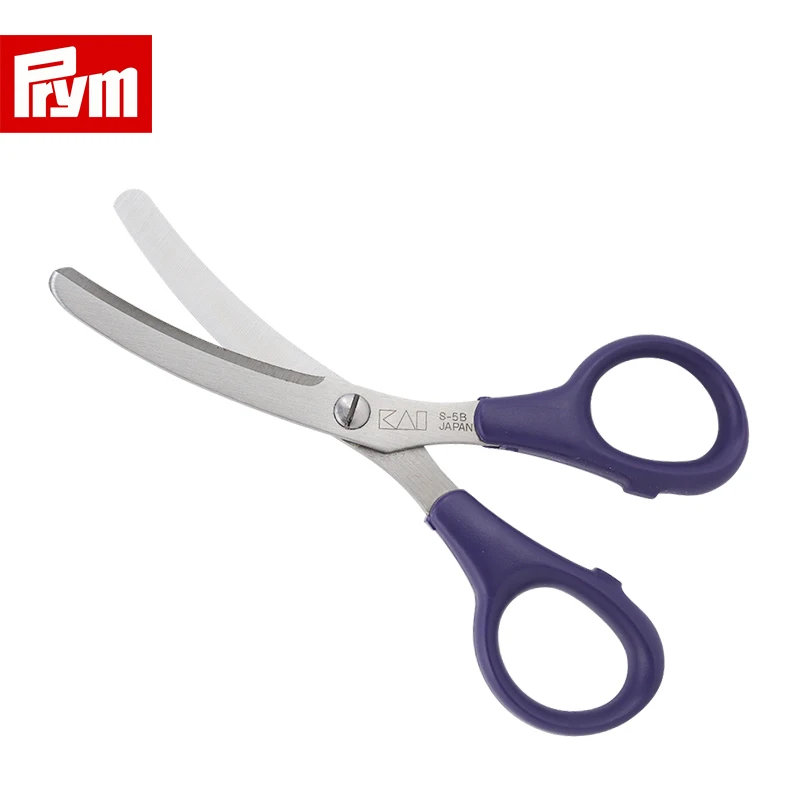 

Немецкие ножницы для резки ткани Prym, дизайнерская Защитная ткань с круглой головкой, 13,5 см, 5 1/4 дюйма, фиолетовый, 611509