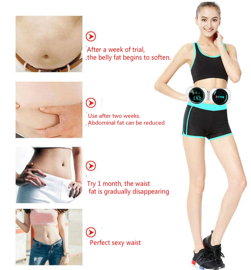 Массажер для похудения пояс сжигания жира с USB разъемом|Массажное оборудование