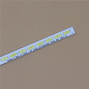 Светодиодные ленты для подсветки телевизора Toshiba 46TL963RB 46TL966G 46TL968G, 46 дюймов, комплект из 64 светодиодов