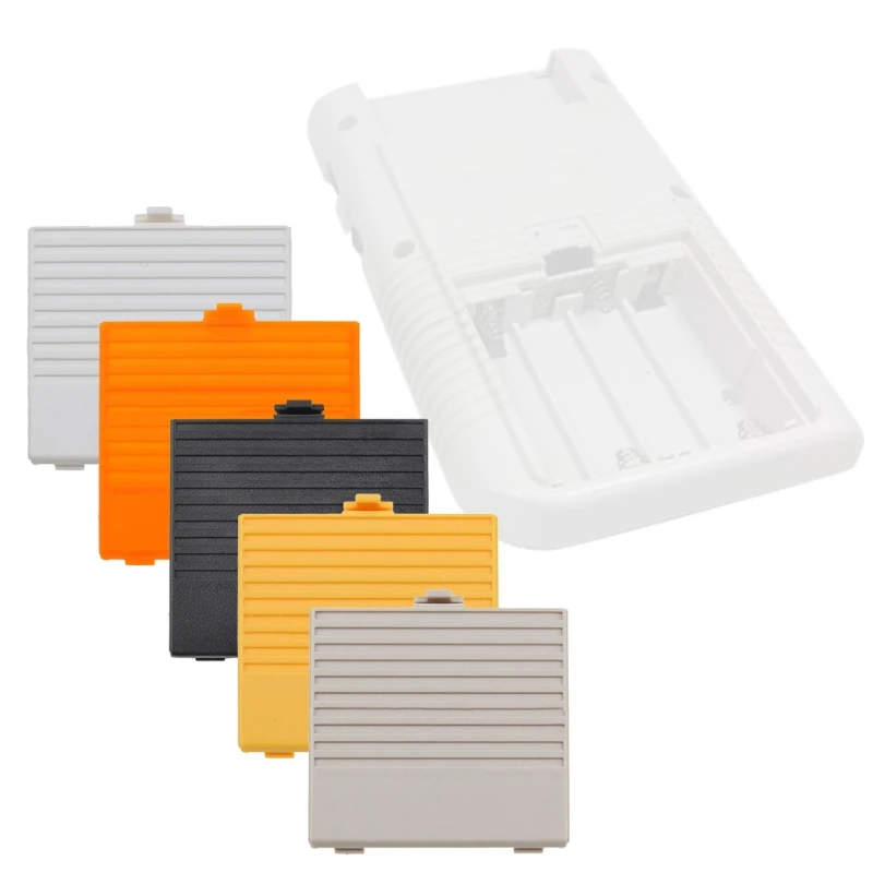 

1 шт., 5 цветов, Лучшая цена, для модели GameBoy, задняя крышка батарейного отсека GBO, чехол для game boy, задняя крышка батарейного отсека