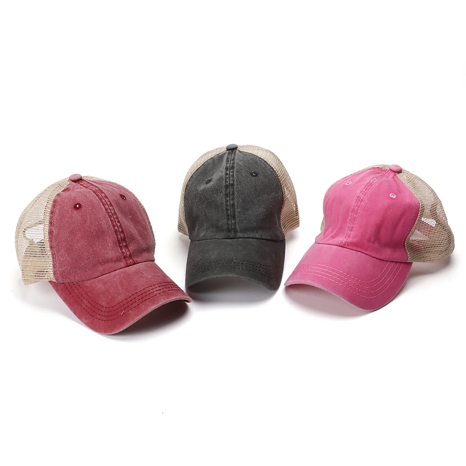 

Old Style Multicolor Visor Baseball Cap Outdoor Fashion Casual Cowboy Autumn Men And Women Sun Hat Accessories Casquette Homme