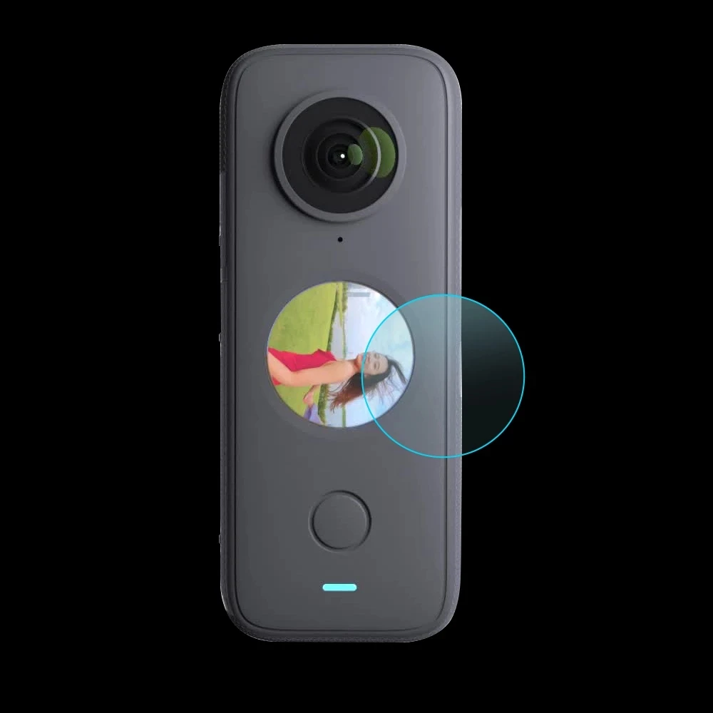 1/2 комплекта закаленное стекло для Insta360 ONE X2 Защита экрана X R крошечная