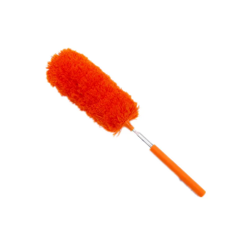 orange-2pc Регулируемая щетка из микрофибра, растягивающаяся, удлиняющая щетка с перьями, антипылезащитная щетка для дома, кондиционер, чистка мебели для автомобиля - Цвет: orange-2pc