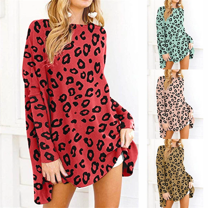 

Женское облегающее мини-платье с длинным рукавом, повседневное однотонное элегантное офисное платье с круглым вырезом в уличном стиле, осе...