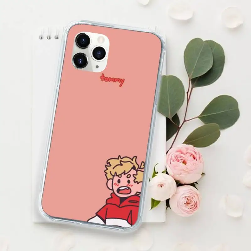 

Cartoon dream smp TV series Phone Case for iPhone 11 12 mini pro XS MAX 8 7 6 6S Plus X 5S SE 2020 XR Luxury brand shell funda