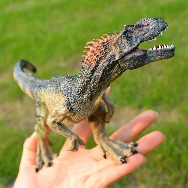 10 дюймов Дети моделирование статические динозавры Allosaurus животное новая модель