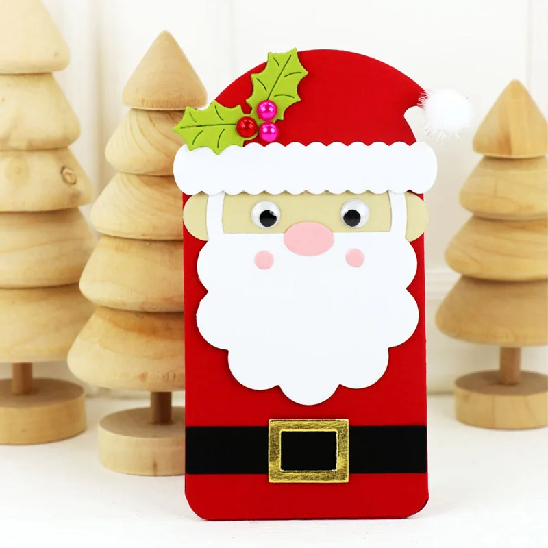 Санта Клаус металлические режущие штампы для скрапбукинга и открыток ремесло 2019