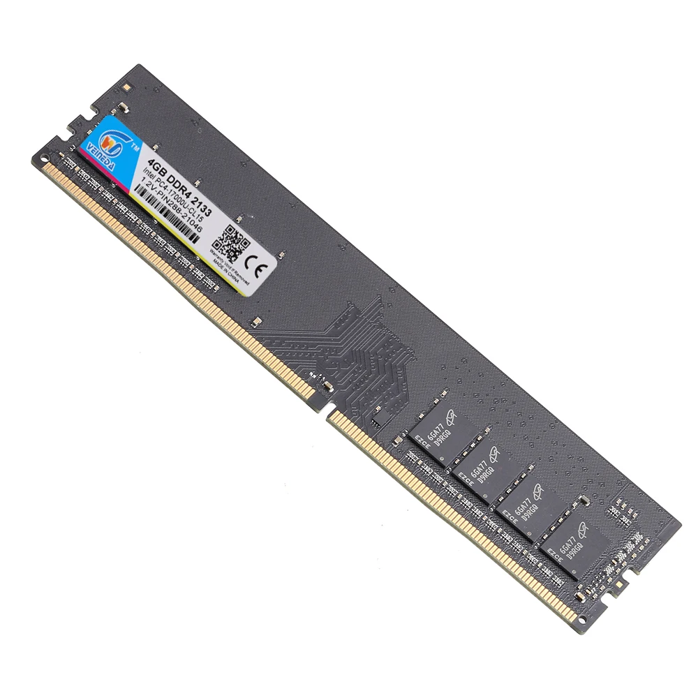 Память VEINEDA для ПК ОЗУ ddr4 4 ГБ 8 16 1 2 в память материнской платы 2133 МГц 2400 2666 DIMM