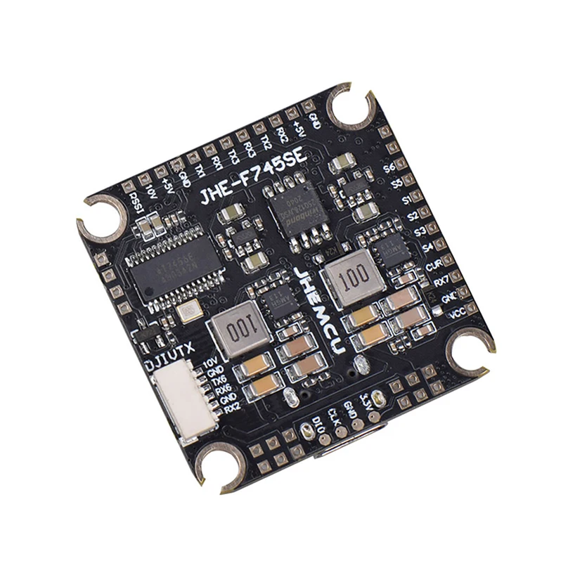

JMT JHEMCU F745 SE MPU6000 5V 10V BEC OSD HDVTX 16MB BlackBox TYPE-C Brushless Flight Controller Board 3-6S for FPV Racing Drone