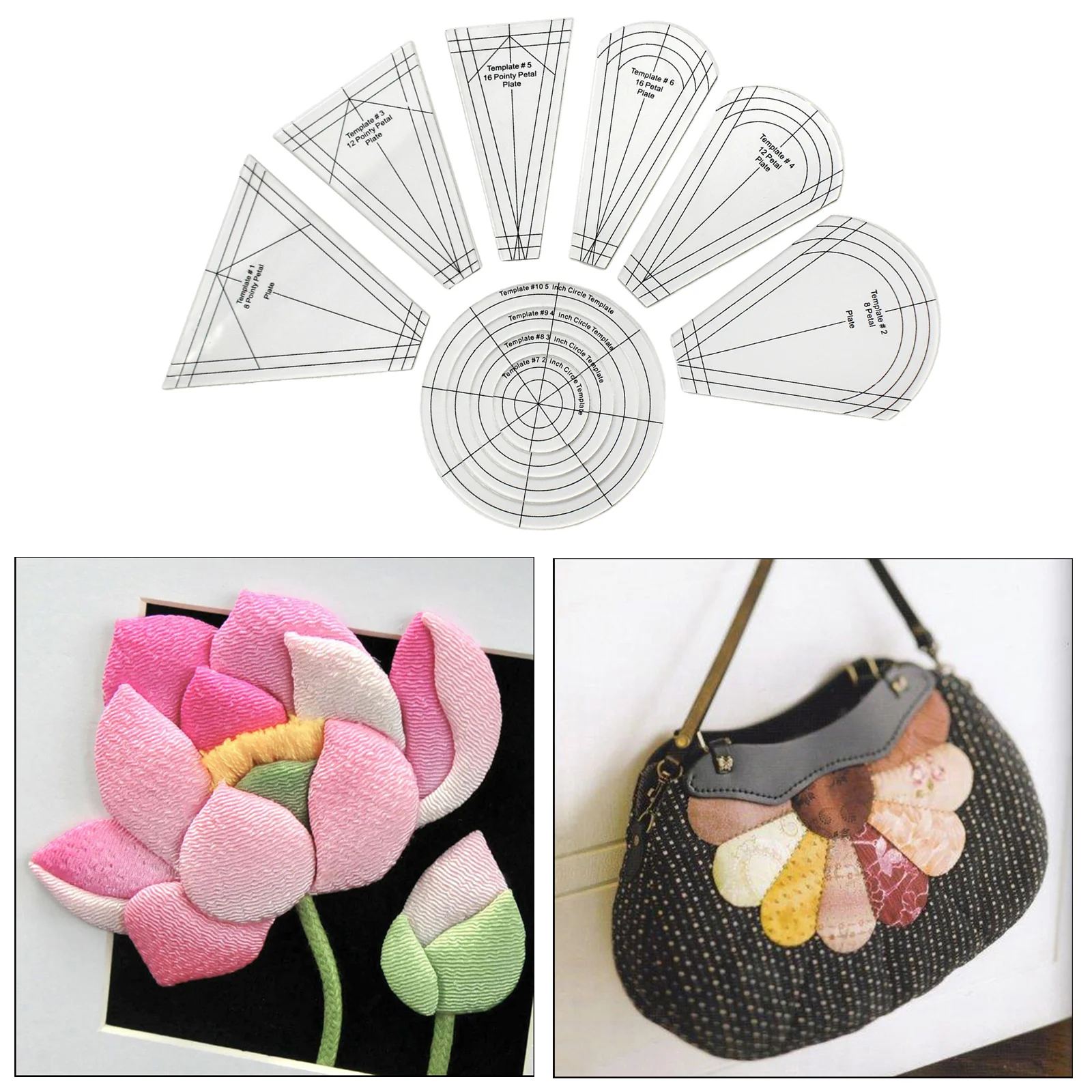 Трафарет Дрездена для квилтинга 10 шт. трафарет лоскутного шитья обычная линейка