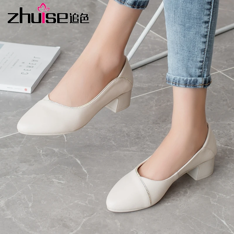 Женские туфли лодочки из натуральной кожи длина 22 25 см маленький квадратный