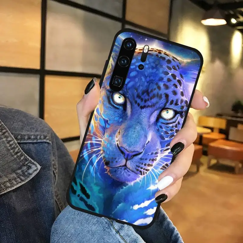 

Luxury animal leopard Phone Case For Huawei P9 P10 P20 P30 Pro Lite smart Mate 10 Lite 20 Y5 Y6 Y7 2018 2019