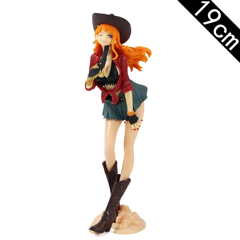 Аниме-фигурки akami no shankusu Luffy Sanji Nami Robin Boa Hancock Ace Zoro Marco Kaido аниме MSP ПВХ модели игрушки