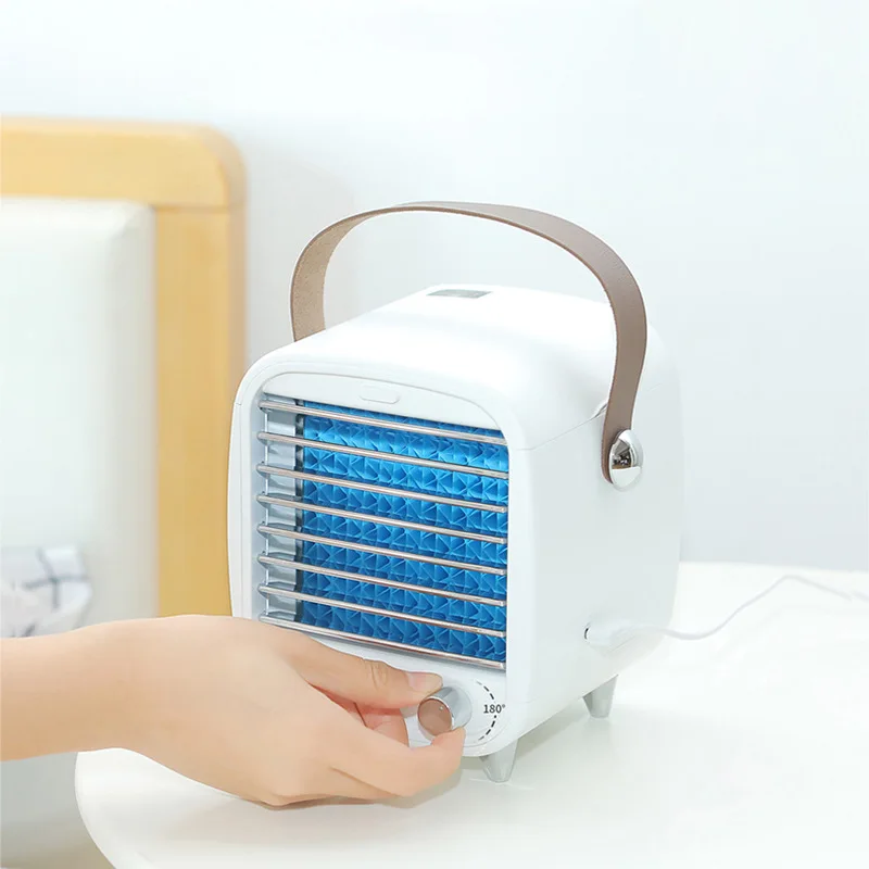 

Portable Mini Air Conditioner Fan USB Arctic Cooling the Quick Easy Way Cool Home Office Personal Space Air Cooler Fan