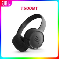 jbl t500bt e500bt headphone deep bass sound sports game bluetooth headset with mic noise canceling foldable earphones