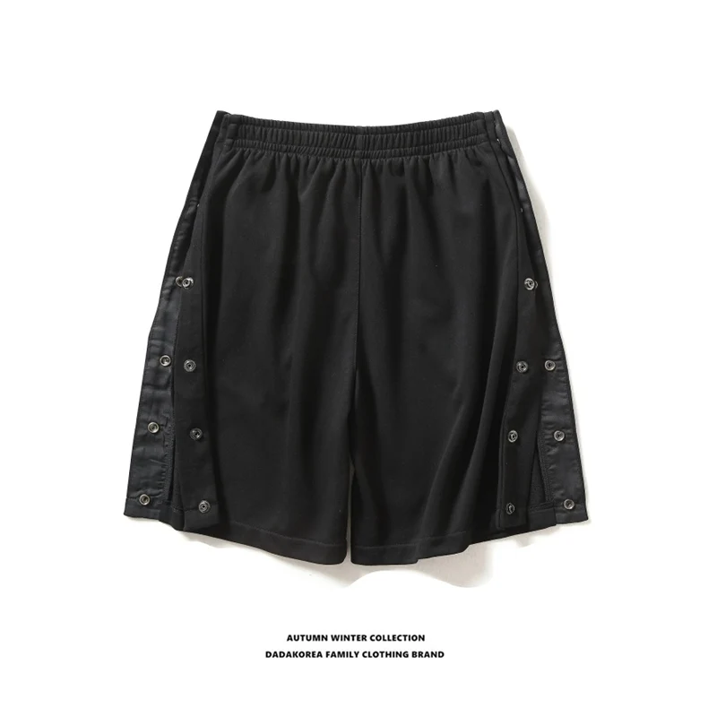 Однобортные свободные прямые тренировочные баскетбольные брюки спортивные