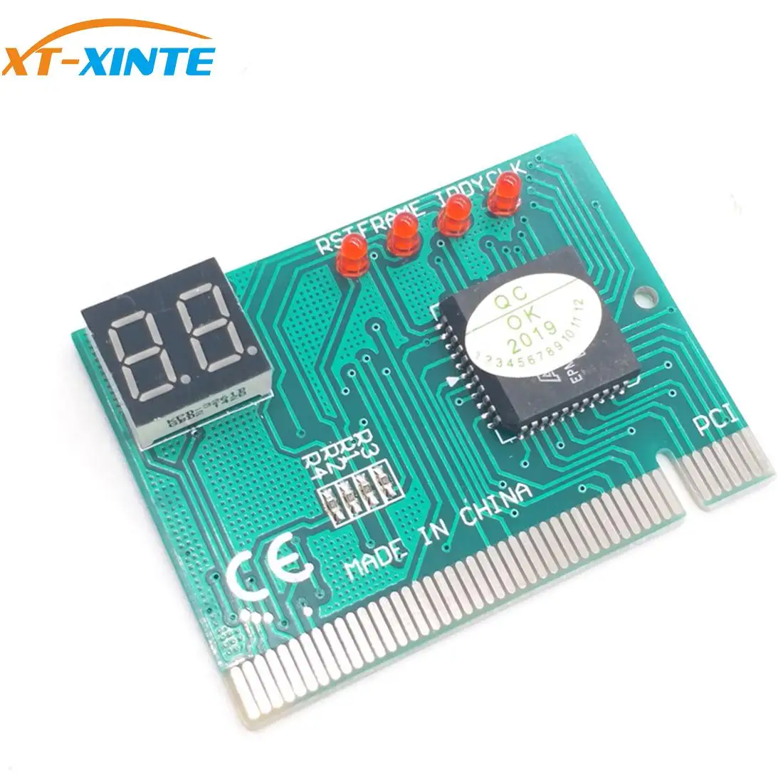 1 шт. 2 значная PCI почтовая карта ЖК дисплей ПК анализатор диагностическая тестер