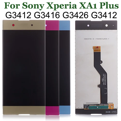 OEM ЖК экран с дигитайзером замена для 6 0 &quotSony Xperia XA1 Plus G3412 G3416 G3426|Экраны мобильных